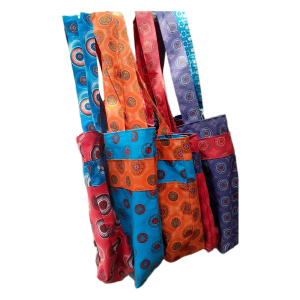 Shweshwe reverseble shopping bag